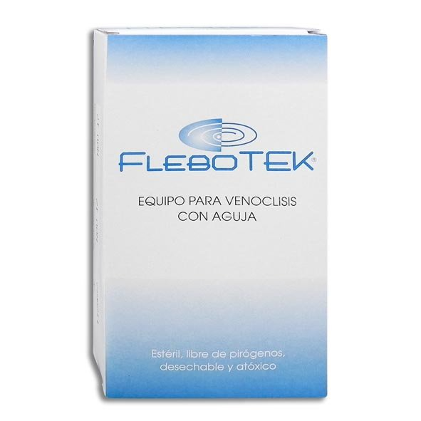 flebotek-equipo venoclisis c/aguja