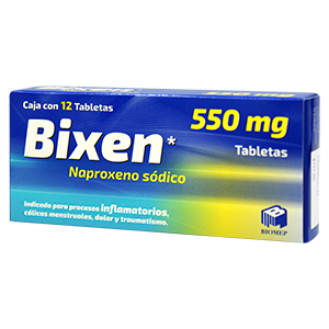 naproxeno sod 550mg 12Tab