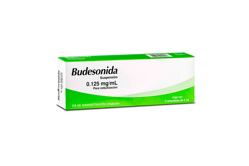 budesonida 0.250mg/2ml o 0.125mg/ml 2ml
