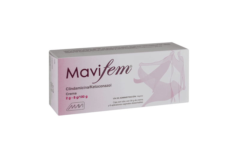 clindamicina/ketoco crema 30gr mavifem