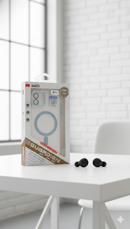 iphone 11 funda magsafe + mica ip 11