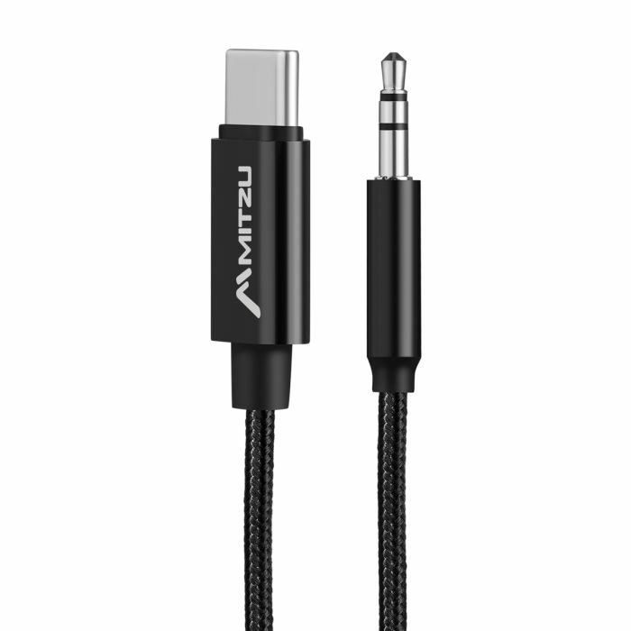 Cable tipo c a plug 3.5 mitzu 18-1602