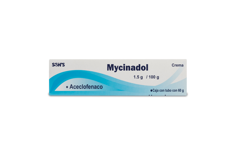 aceclofenaco crema 60gr mycinadol