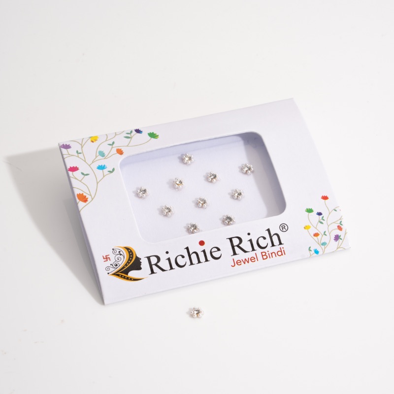 White Moti with White Diamond