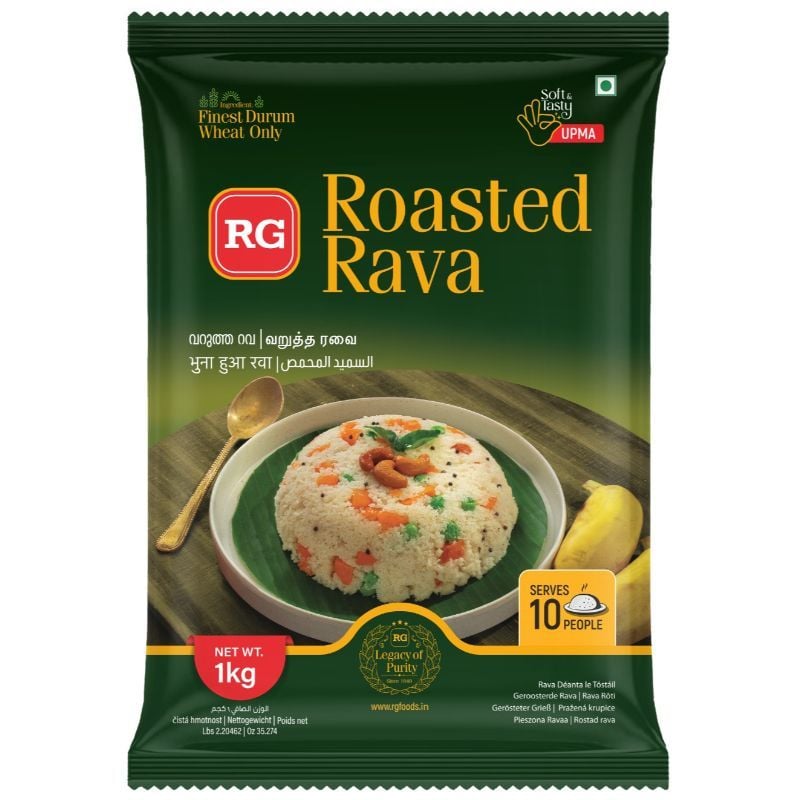 RG ROASTED RAVA 1 KG | RRG010