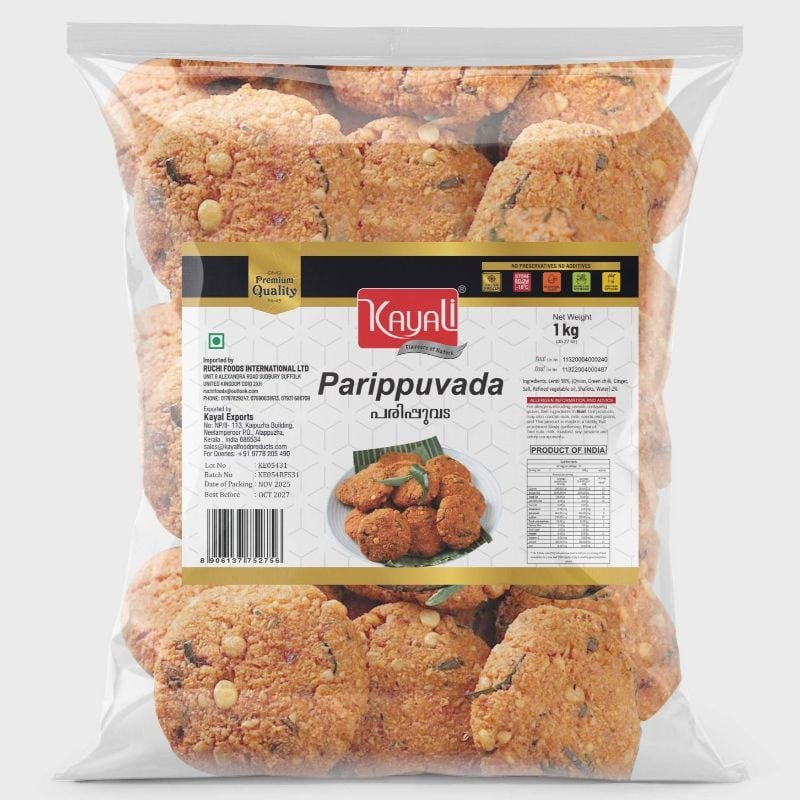 Parippuvada Family Pack | RKL089  1kg x 10