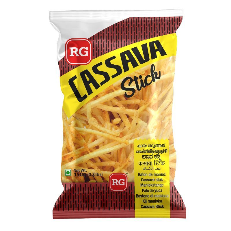 RG CASSAVA CHIPS SPICY 150 GM | RRG017