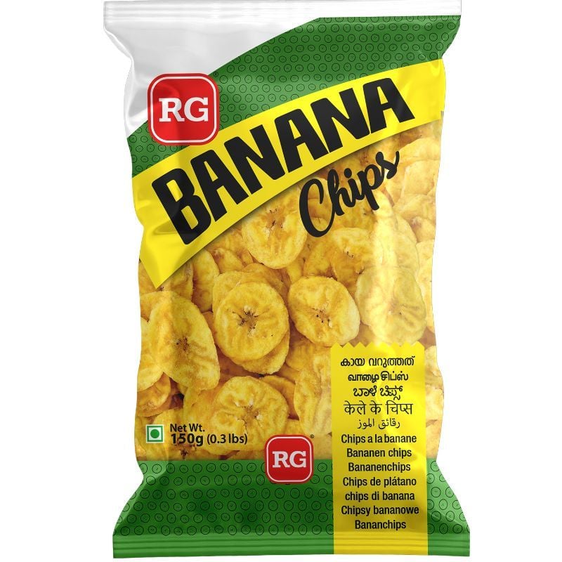 RG BANANA CHIPS 150 GM