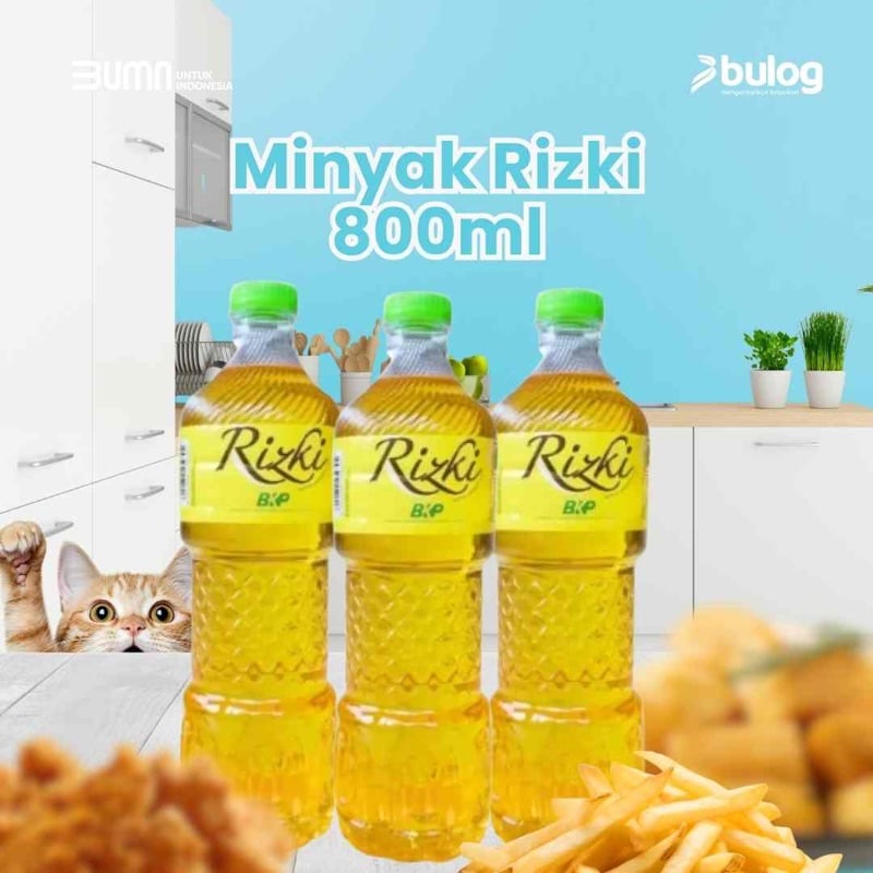 Minyak Rizki 800ML