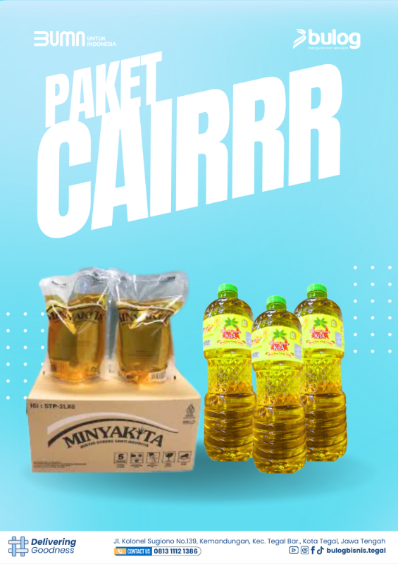 12  Dus Minyak Kita 1L + 4 Krat Migor Kita (Paket Cair)