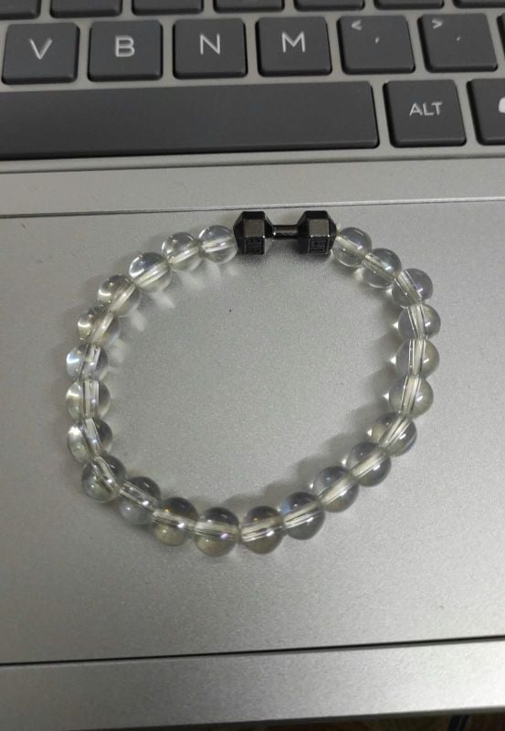 Dumbbell bracelet Black