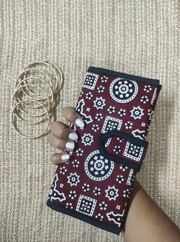 Ajrak Wallet Clutch D48