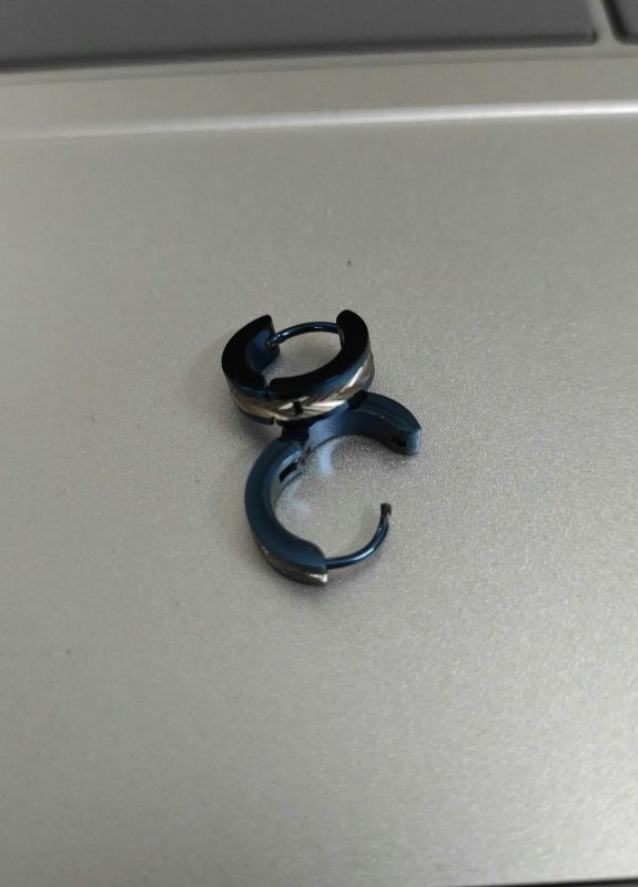 Unisex Hoops - Blue