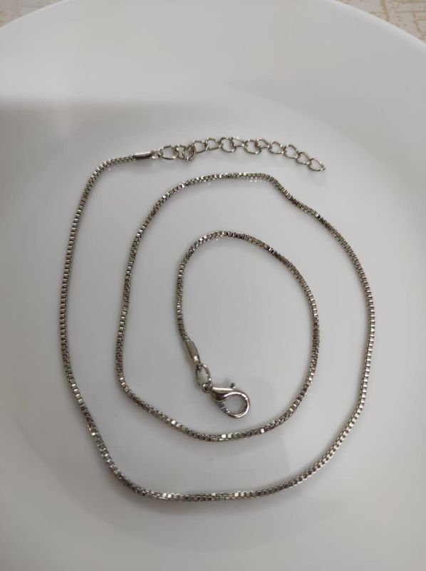 Box chain stainless steel