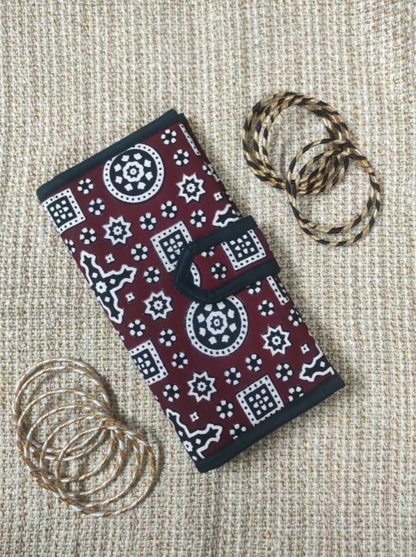 Ajrak Wallet Clutch D48