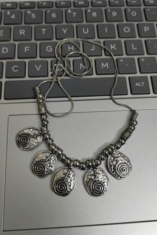 Tribal necklace D1 tarnish free