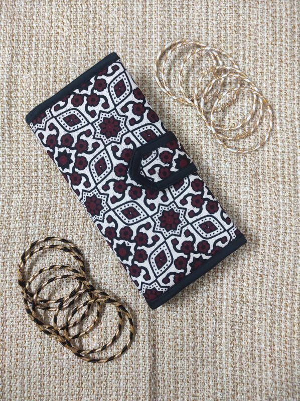 Ajrak Wallet Clutch D50