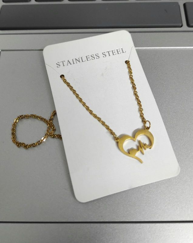 Heart stainless steel necklace
