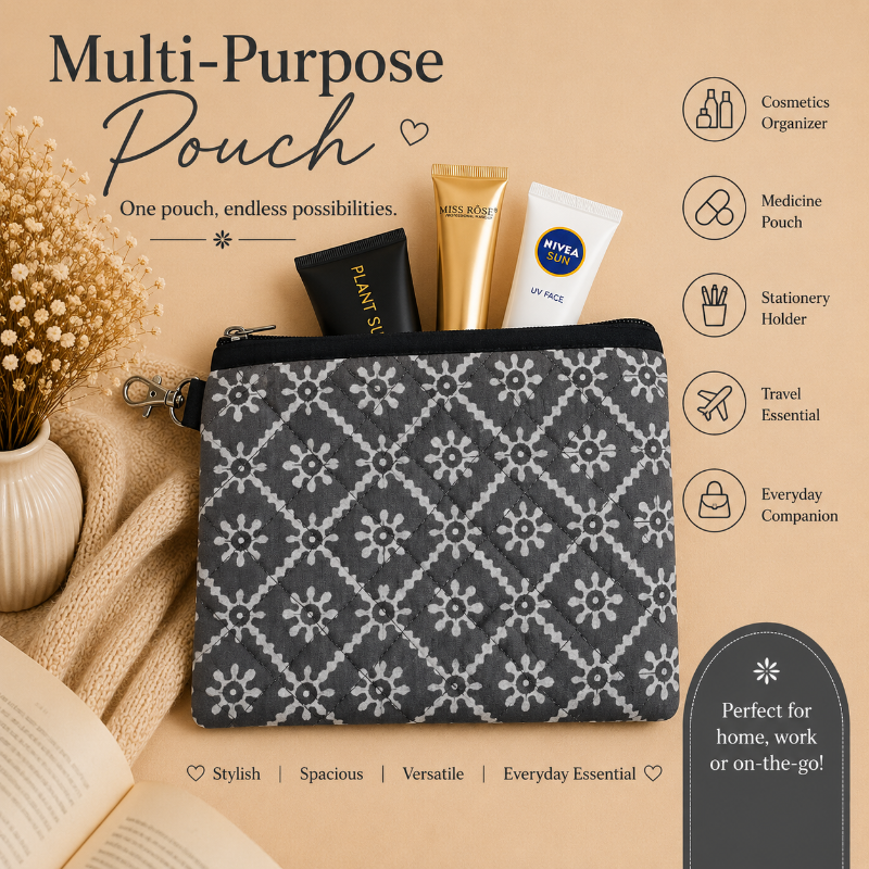 Flat pouch D17 -  6"x6.5"