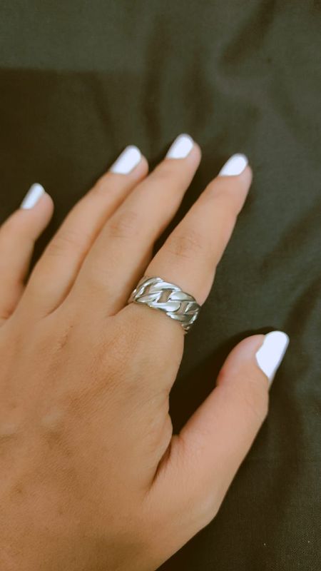 Tarnish free Ring - Adjustable D6