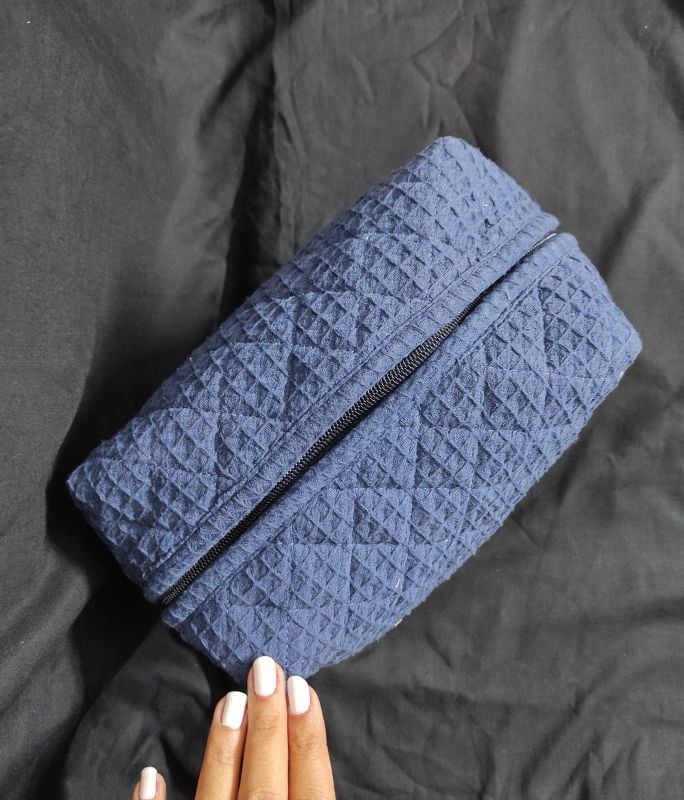 3D pouch - Blue