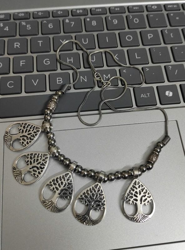 Tribal necklace D2 tarnish free