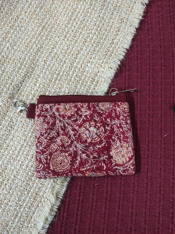 Flat Coin pouch D8 - 4.5" x 5.5"