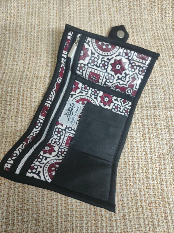 Ajrak 3 fold wallet D2