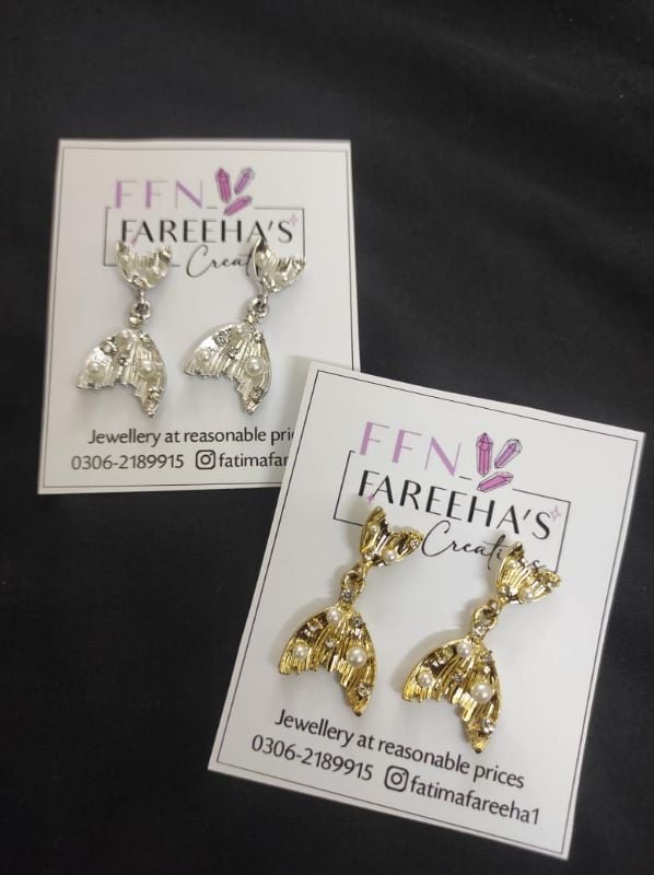 Mermaid Earrings - Golden