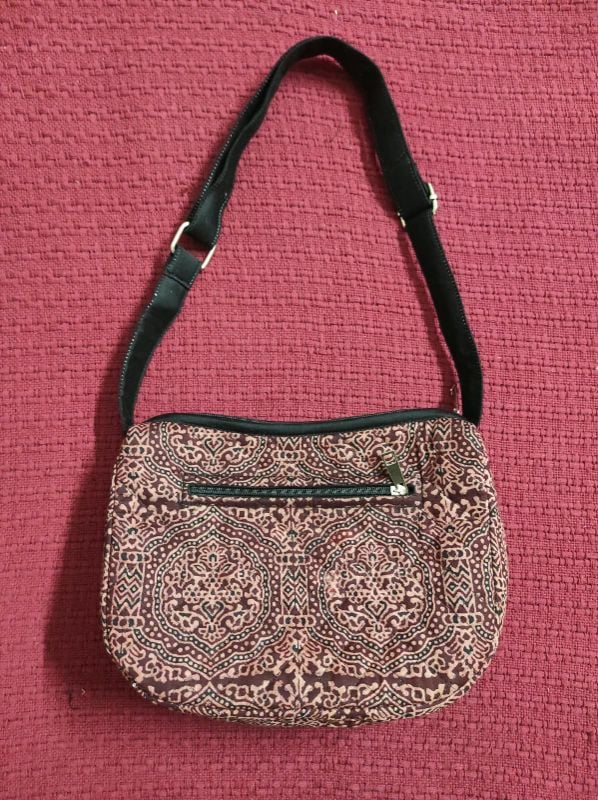 Ajrak shoulder/ Cross Body Bag D3
