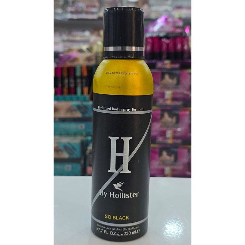 Deodorant holistter hommes SO BLACK
