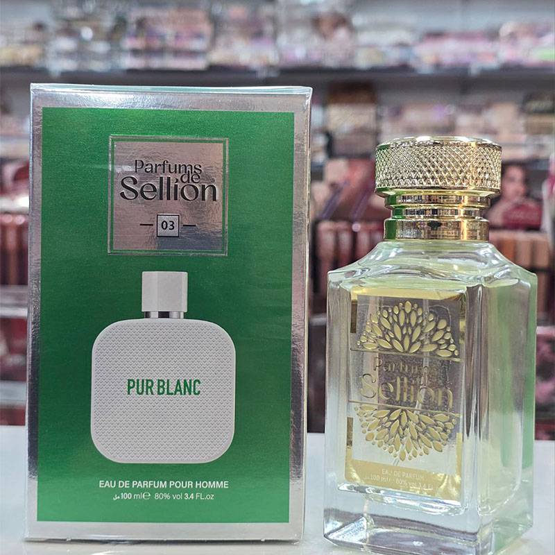 Parfums collection sellion PUR BLANC HOMME