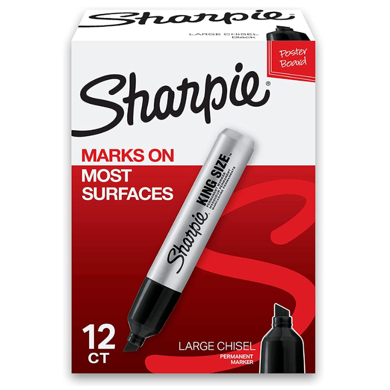 Set of 15 Wide Tipped Sharpies