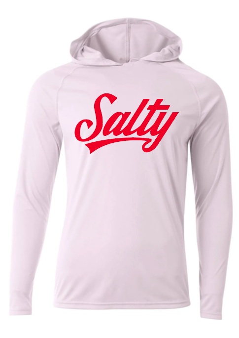 Salty Fishing Shirt - Long Sleeve - Salty Logo