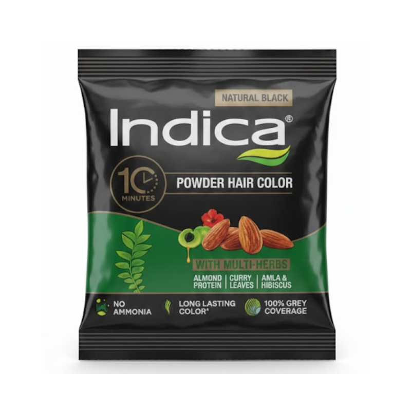 Indica Powder Black Hair Colour