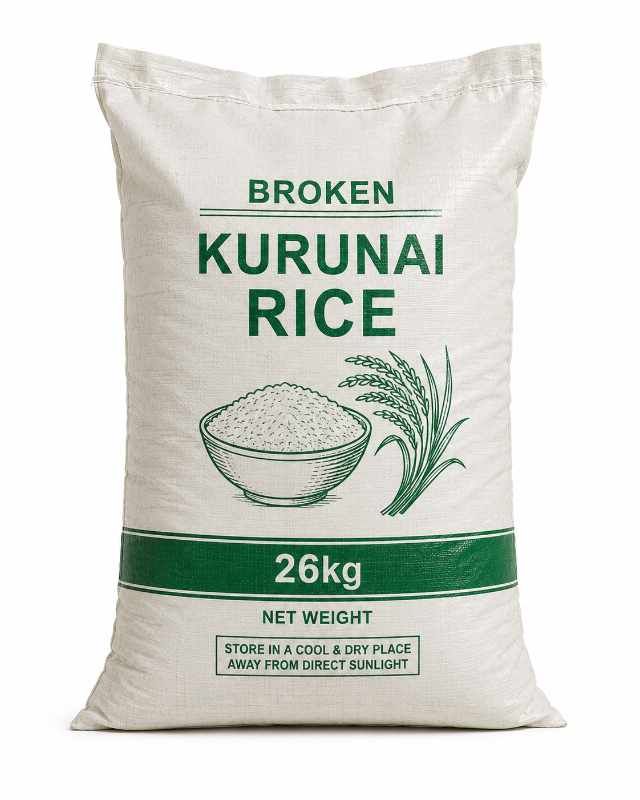 Kurunai Rice 26 Kg Bag