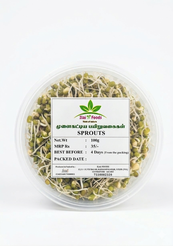 முளைகட்டிய பச்சைப்பயறு