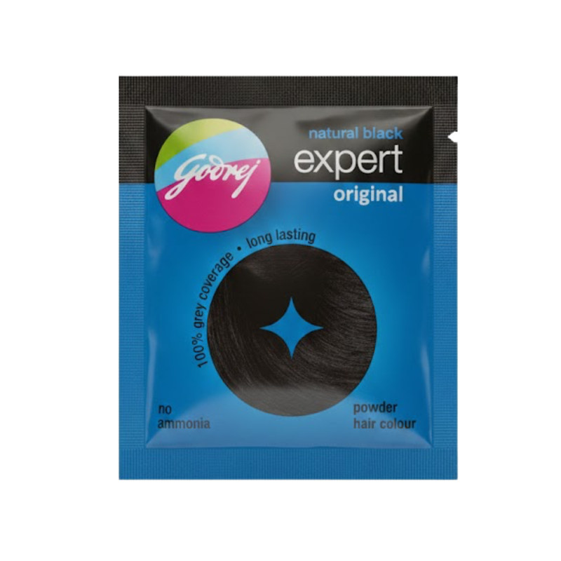Godrej Expert Black Hair Colour Powder