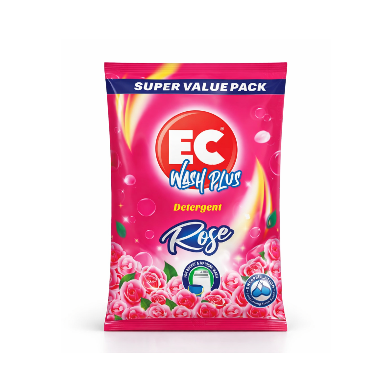 EC Wash Rose Detergent Powder