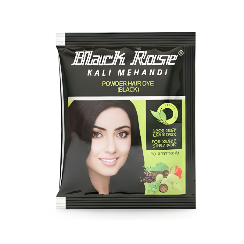 Black Rose Black Hair Dye Powder