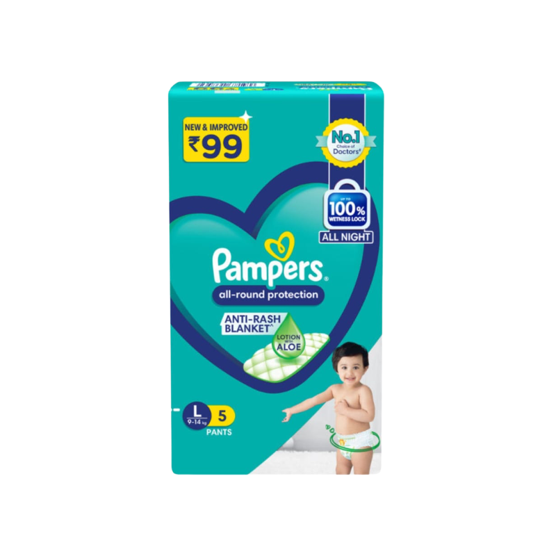 Pampers Diapers Large
