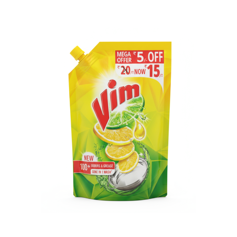 Vim Liquid 15Rs Pouch