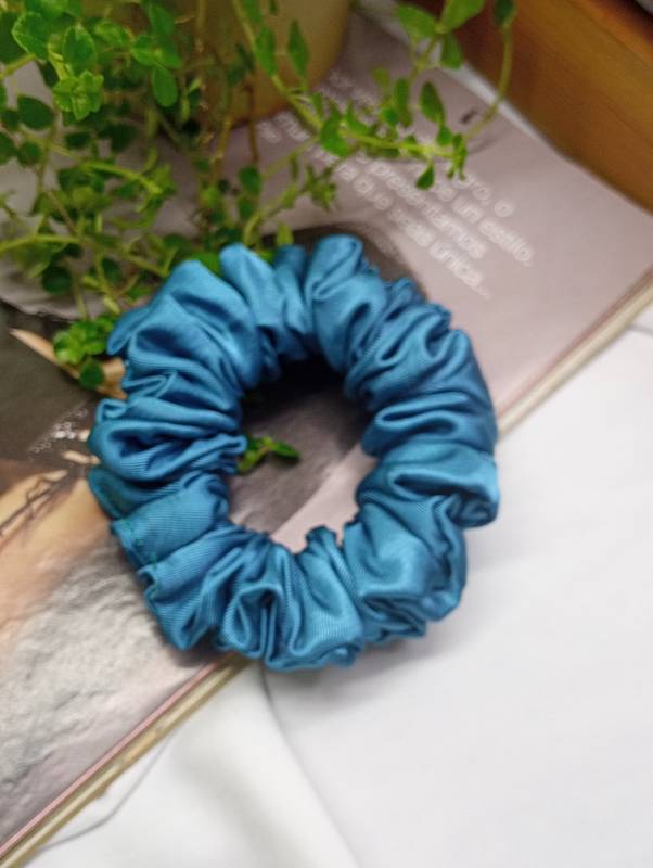 Scrunchie Talla S (Azul)