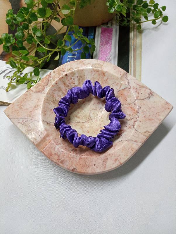 Mini Scrunchie (Morado)