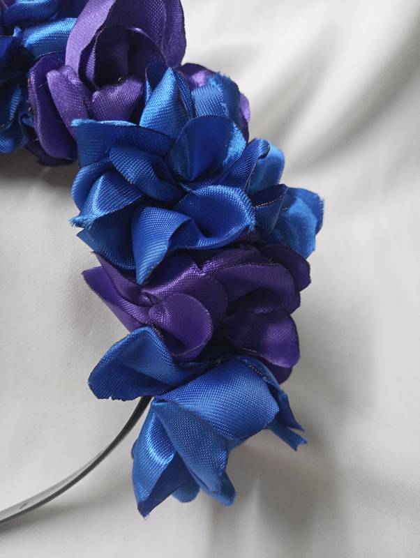 Diademas Clavel (Morado y Azul)