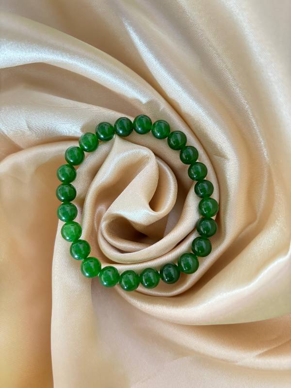 Green jade bracelet