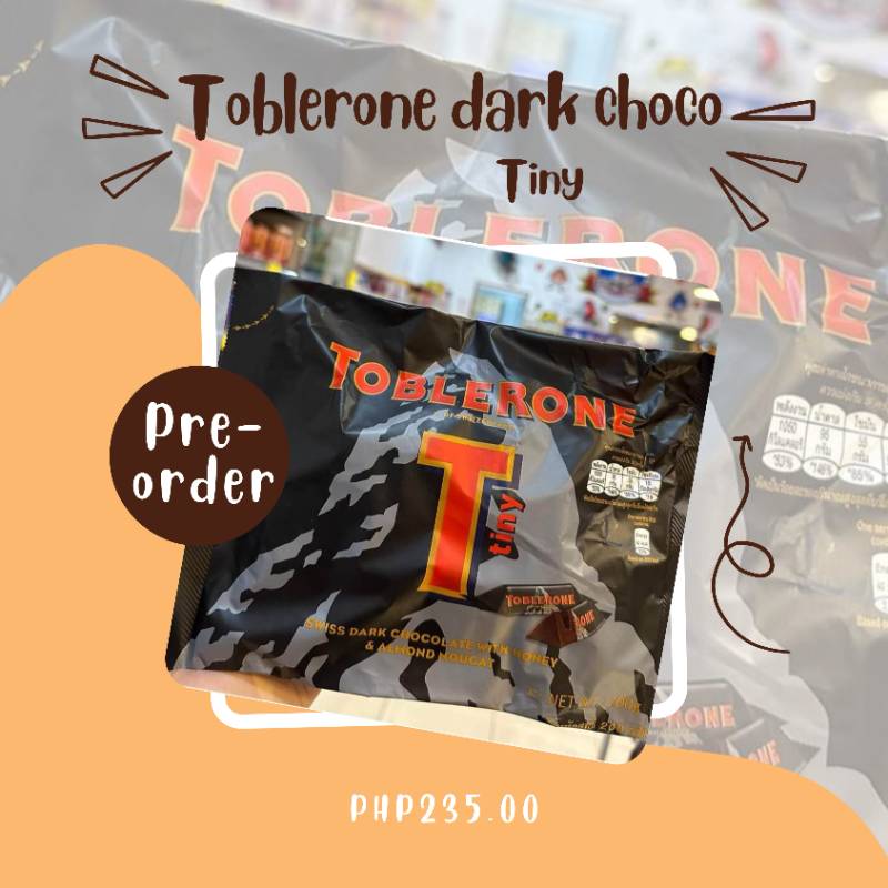 Toblerone Tiny Dark Choco