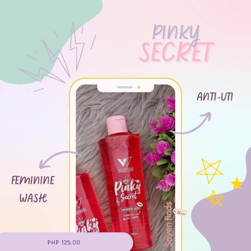 Pinky Secret
Feminine Wash