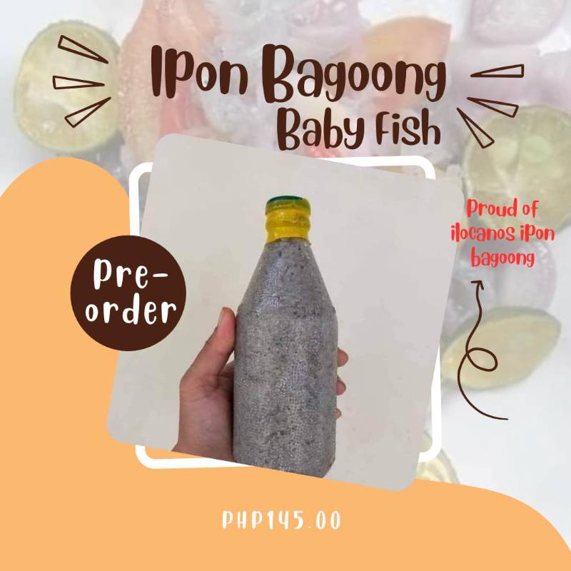 Ipon Bagoong baby fish
Proud ilocanos