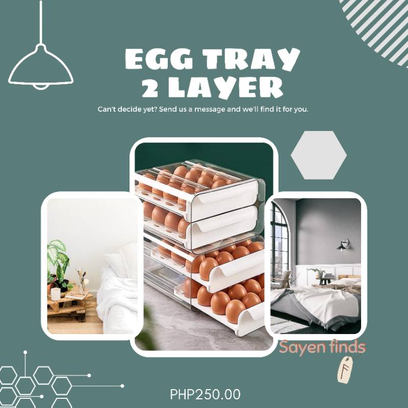 Egg Tray 2 layer